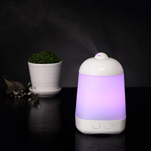 Top Ten Tech New Essential Oil Diffuser Advanced Wellness Instant Healthful Mist Therapy (white )