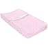 Carter's Popcorn Valboa Changing Pad Cover, Pink Blossom