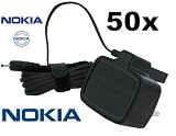 Ukdapper - 50x Bulk Lot Genuine Nokia 6600 Slide UK 3 Pin Mains Charger AC-5X