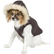 BROWN Alps Hooded Dog Vest - L