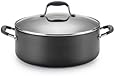 Anolon Advanced Hard Anodized Nonstick 7-1/2-Quart Covered Wide Stockpot with out Steamer Insert