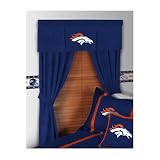 Sports Coverage DenverBroncosMVP-Drape / DenverBroncosMVP-Valance Denver Broncos MVP Drape and Valance Set