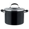 Circulon Elite Hard Anodised Stockpot, 24 cm, 7.6 Litre