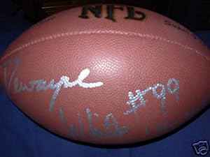 Dewayne White Autographed Football - COA - Autographed Footballs