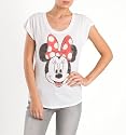 Disney Minnie Face Boxy Tee