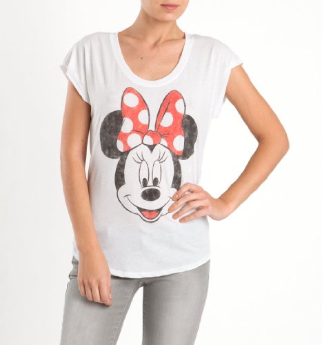 Disney Minnie Face Boxy Tee