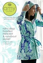 Amy Butler Rainy Days Hooded Raincoat and Runabout Jacket Sewing Pattern