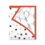 Argington Organic Crib Quilt, Dinosaur Print