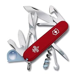 Victorinox Swiss Army Explorer Boy Scout Pocket Knife (Red)