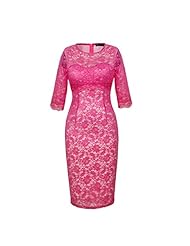 Lace Elbow Length Sleeves Bodycon Dress/Evening Dress/Prom Dress/Wedding Party Dress 