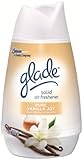 Glade Solid Air Freshener, Pure Vanilla Joy, 6-Ounce (Pack of 6)