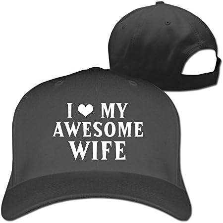 I Love My Awesome Wife Baseball Caps