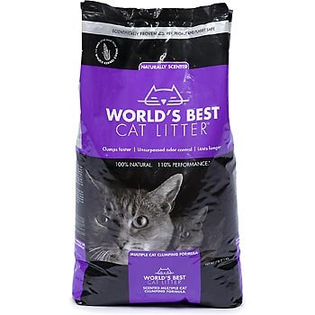 World's Best Scented Multiple Cat Clumping Cat Litter