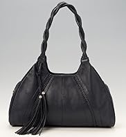 Leather Tassel Shoulder Bag