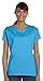 Fruit of the Loom Ladies' 5 oz, HD Cotton? T-Shirt-Aquatic Blue-L
