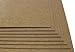 100 Sheets Chipboard 24pt (point) 11 X 14 Inches Light Weight Scrapbook|Picture-Frame Size .024 Caliper Thickness Cardboard Craft Packaging Brown Kraft Paper Board