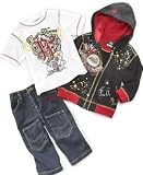 Phat Farm Baby Boy Fleece Hoodie Set