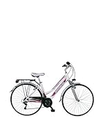 Girardengo Bicicleta Aluminio Trekking Blanco / Lila