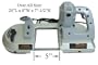 710 Watt Portable BandSaw Band Saw Metal Cutting