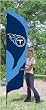 Tennessee Titans Tall Team Flags 8.5 ft x 2.5 ft NFL Football Fan Shop Sports Team Merchandise