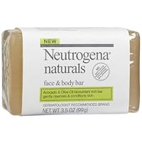 Neutrogena Naturals Face & Body Bar-3.5 oz