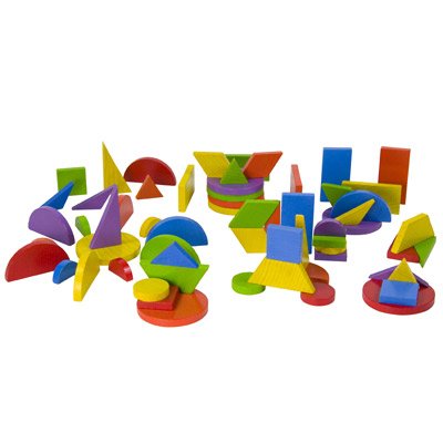 Childrens Toyshop  Toys : Froebel Advanced Pattern Shapes