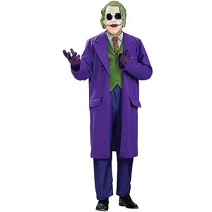 Rubie's Men's Deluxe The Dark Knight The Joker Costume