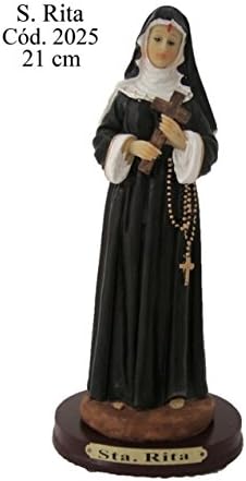 22 " Santa Rita of the St Católica Figures religious Figure Statue Santini Gold