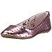 Playboy Shoes, Ballerina, pink sparkle ANDREA 406, Damen Ballerinas, rosa, (pink 406)