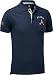 Atlanta Braves Vintage Navy Champions Polo Shirt