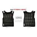 TrainHard Gewichtsweste Trainingsweste DELUXE 10KG