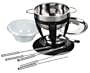 10 Piece Stainless Steel Fondue Set