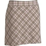 IZOD G Plaid Skort (COLOR: Khaki/Red, WOMENS SIZE:0)