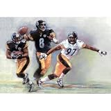 Pittsburgh Steelers NFL Hines Ward POSTER Super Bowl XL - 13x19