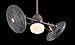 42" Gyro Restoration Bronze Finish Ceiling Fan