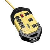 Tripp Lite TLM812GF 8-Outlet Safety Power Strip with GFCI Plug and Metal Housing (12ft Cord, OSHA Y