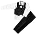 Black N Bianco Baby Boys and Infants Tuxedo with No Tail