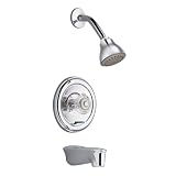 Moen 3285 Legend Single Handle Moentrol Valve Tub and Shower Trim with Push Button Diverter, Chrome