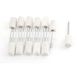 uxcell ダイヤモンドバー　ルーター用ビット　45mm長　10mmヘッドダイヤ　3mmシャンクダイヤ　12個