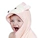 Hooded Towel Luckver with Baby Wrap:100% Cotton for Any Childre's Age,Infant or Toddler-CUTE-Super Soft Blanket and Shower Gift for kids-Superior Quality