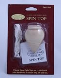 Spin Top Classic Toy Crafted from Hardwood