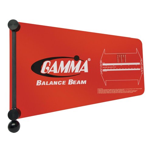 Gamma Sports Racquet Balance Beam, Red Sporting Goods Gymnastics Beams