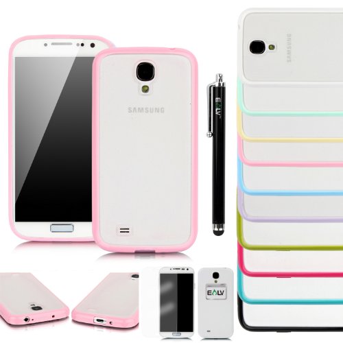 Galaxy-S4-Case-E-LV-Galaxy-S4-Case-Cover-Slim-Fit-Flex-TPUPC-Case-Cover-for-Samsung-Galaxy-S4-S-IV-i9500-with-