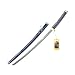 Blue Samurai Decorative Katana