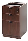 DELUXE PEDESTAL-FULL, BOX/BOX/FILE, 15.5W*22D, CHERRY