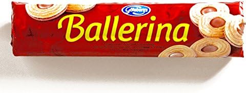 Goteborgs Ballerina Chocolate Hazelnut 6.3 oz each (6 Items Per Order)