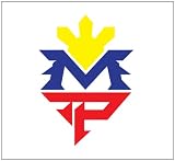Manny Pacquiao Sticker Decal. Peel and Stick. Yellow Blue Red