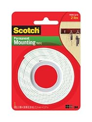 3M Scotch 114/DC Heavy Duty Mounting Tape, 1 x 50-Inch