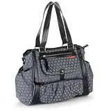 Skip Hop Studio Diaper Tote - Charcoal Dot