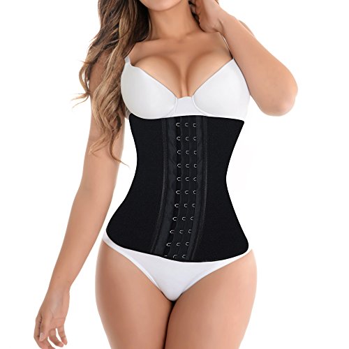 Ekouaer Steel Boned Latex Waist Trainer (Vest) Kuwait Ubuy